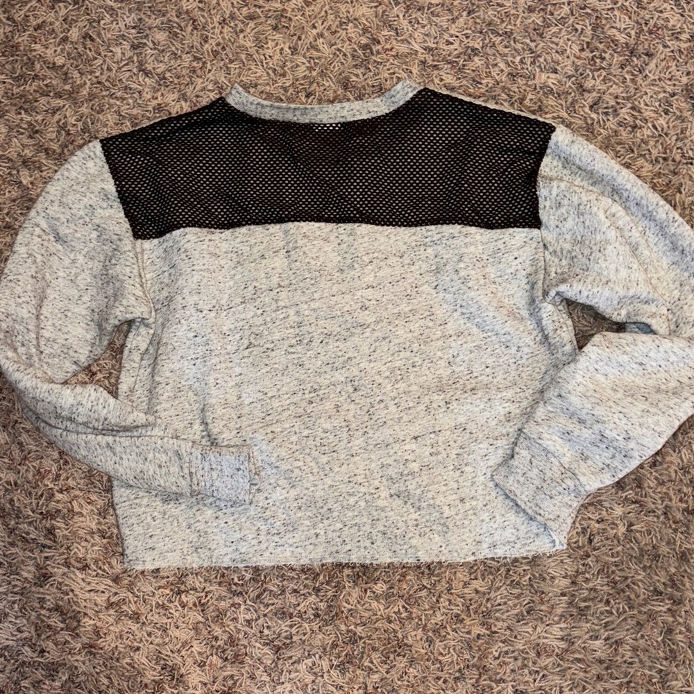 Pink Victoria’s Secret crop sweatshirt - Picture 2 of 2